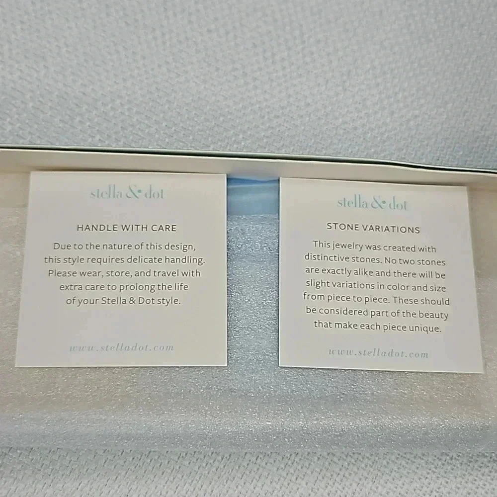 NIB - Retired‎ Stella & Dot Anda Intention Lariat Necklace Balance Beaded Tassel